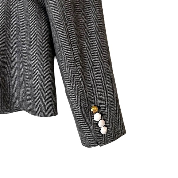 J. Crew Schoolboy Wool Blazer with Gold Buttons - Picture 4 of 11
